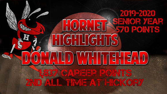 Donald Whitehead Hornet Highlights cover 2020